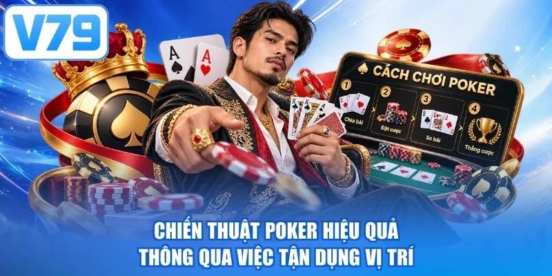 Chiến thuật poker hiệu quả thông qua việc tận dụng vị trí