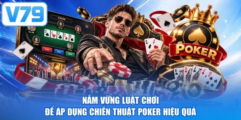 Nắm vững luật chơi để áp dụng chiến thuật poker hiệu quả