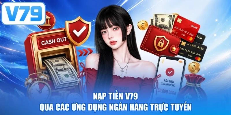 Nạp tiền V79 qua các ứng dụng ngân hàng trực tuyến